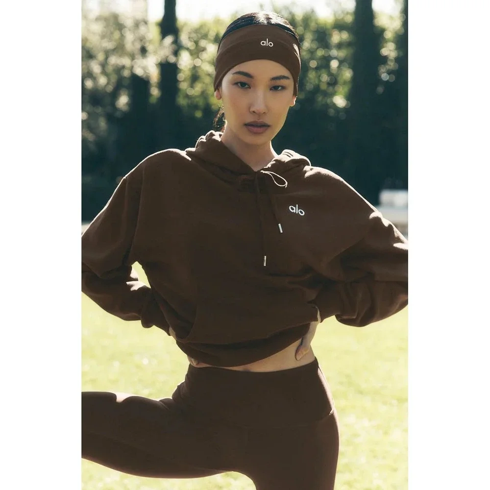 Alo Yoga Accolade Hoodie Espresso Size XXS New With Tags